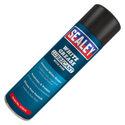 Sealey SCS014 White Grease Lubricant 500ml Pack of 6