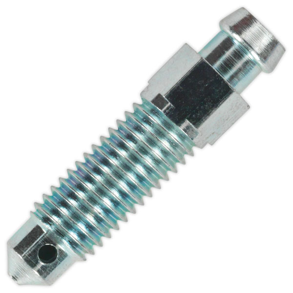 Sealey BS1428 Brake Bleed Screw 1/4"UNF x 28mm 28tpi Long Pack of 10