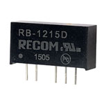 Recom RB-1215D 1W Dual Output Converter SIL