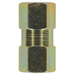 Sealey BC10100F Brake Tube Connector M10 x 1mm Female to Female Pack of 10