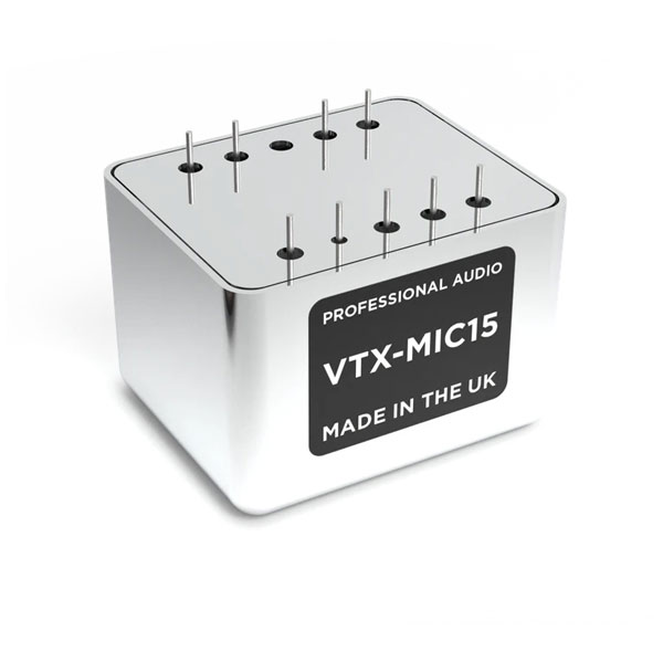 Vigortronix VTX-MIC15 1 Ct: 5+5 150O 8dBu Mic Input PCB Audio Tran...