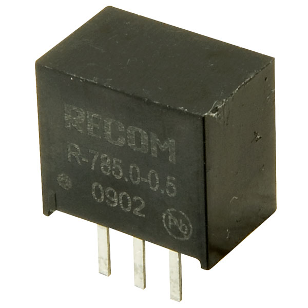  R-785.0-0.5 R78 5V 0.5A Single Out Converter SIL