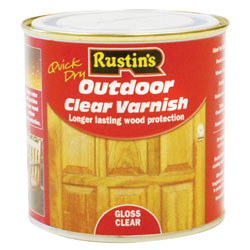 Everbuild - Quick Dry Wood Varnish Satin Clear 250ml