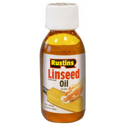 Rustins LINS125 Linseed Oil Raw 125ml