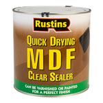 Rustins MDFS2500 Quick Drying MDF Sealer Clear 2.5 Litre