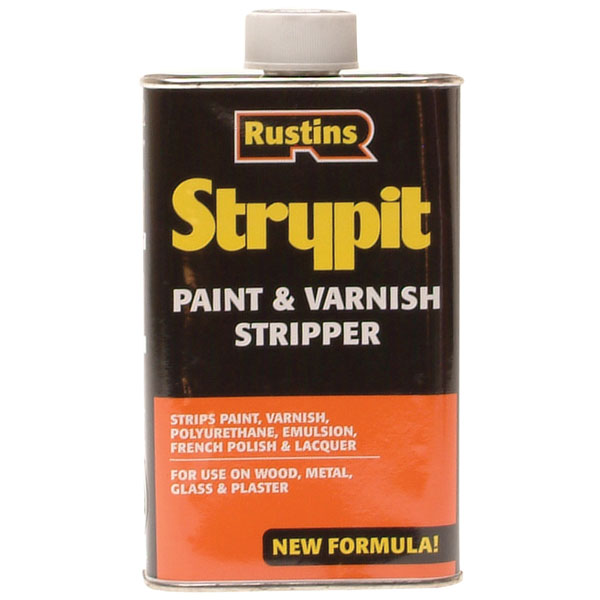 Rustins STNF500 Strypit Paint &amp; Varnish Stripper New Formulation 500ml