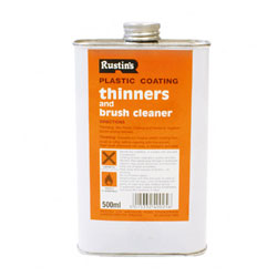 Rustins PCTH500 Plastic Coating Thinners 500ml