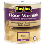 Rustins AFCG2500 Quick Dry Floor Varnish Gloss 2.5 Litre