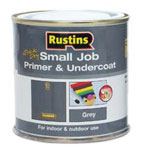 Rustins SGPU250 Small Job Primer & Undercoat Grey 250ml