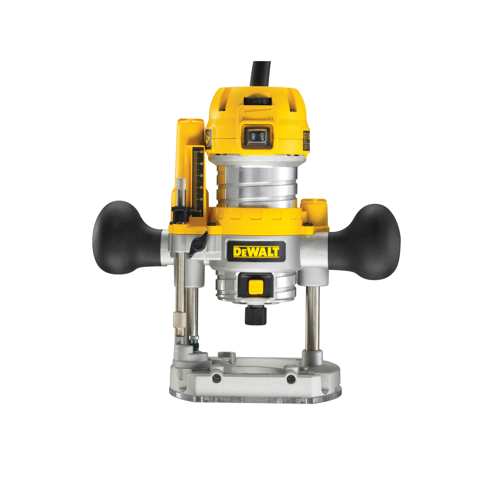 DEWALT D26203 1/4in Plunge Router Variable Speed 900 Watt 230 Volt