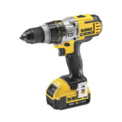 DeWalt DCD985M2 XRP Premium Combi Hammer Drill 18 Volt 2 x 4.0Ah Li-Ion