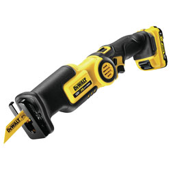 DEWALT DCS310D2 Cordless Pivot Reciprocating Saw 10.8 Volt 2 x 2.0Ah Li-Ion