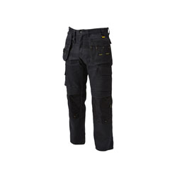 DEWALT Pro Tradesman Black Trousers Waist 30in Leg 29in