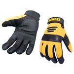 DEWALT DPG21L Synthetic Padded Leather Palm Gloves