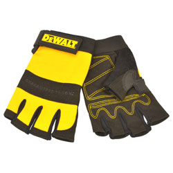 DEWALT DPG23L 1/2 Synthetic Padded Leather Palm Gloves