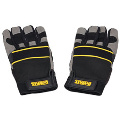 DEWALT DPG33L Power Tool Gel Gloves Black / Grey