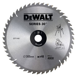 DeWalt DT1161QZ 305 x 30mm x 48-Tooth Construction Circular Saw Blade 