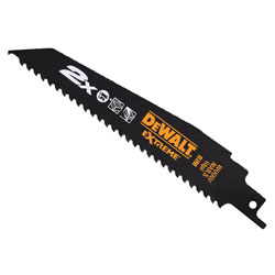 DEWALT DT2300L-QZ 2X Life Wood & Nail Reciprocating Blades 152mm Pack of 5