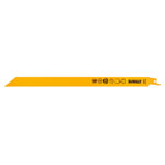 DEWALT DT2355-QZ Bi Metal Sabre Blade for Metal, Rubber & Fibreglass 305mm Pk5
