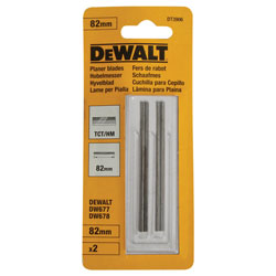 DEWALT DT3906-QZ TCT Reversible Planer Blades (2) 82mm