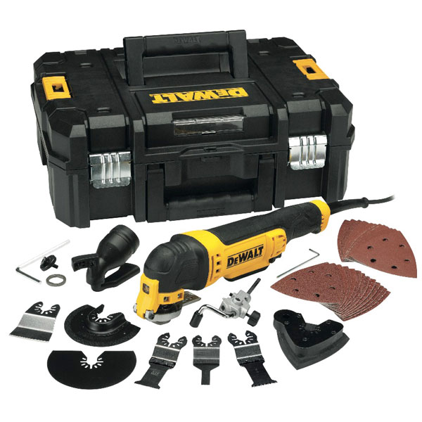  DWE315KT-LX Multi Tool Quick Change Kit & TSTAK 300 Watt 110V