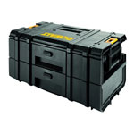 DeWalt Toughsystem Tool Box 2 Drawer Unit