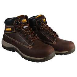 DEWALT Hammer Non Metallic Boots Brown Nubuck UK 7 Euro 41