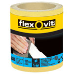 Flexovit 63642569909 High Performance Sanding Roll 115mm x 5m Extra Coarse 40G