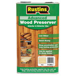 Rustins AWCL5000 Advanced Wood Preserver Clear 5 Litre