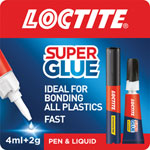LOCTITE 2947500 All Plastics Super Glue 2g/4ml
