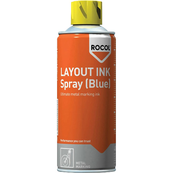 ROCOL 57015 Layout Ink Spray-Blue 400ml