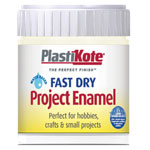 PlastiKote 440.0000047.067 Fast Dry Enamel Paint B47 Bottle De La Crème 59ml