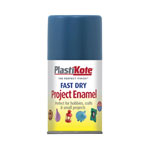 PlastiKote 440.0001240.046 124-S Fast Dry Enamel Aerosol Harbour Blue 100ml