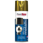 PlastiKote 440.0000160.076 160 Brilliant Metallic Spray Gold 400ml