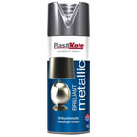 PlastiKote 440.0000161.076 161 Brilliant Metallic Spray Silver 400ml