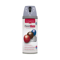 Plastikote 440.0021119.076 21119 Colour Twist & Spray Gloss Aluminium 400ml