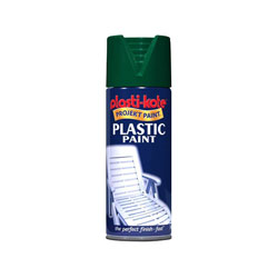 Plastikote 440.0010608.076 10608 Plastic Paint Spray Hunter Green Gloss 400ml