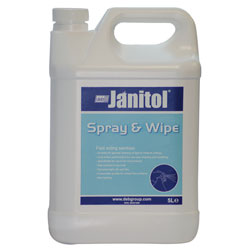 Janitol® JSW60B Spray & Wipe Dual Action Cleaner & Sanitiser 5 Litre