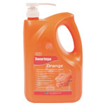 Swarfega® SOR4LMP Orange Solvent Free Hand Cleanser 4L Pump Bottle