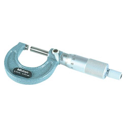 Mitutoyo 103-129 External Micrometer Ratchet Metric 0-25mm 0.001mm