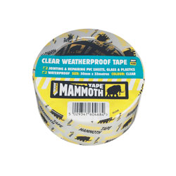 Everbuild 2CLEAR10 Clear Weatherproof Tape 50mm x 10m