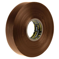 Everbuild 2ELECBN Electrical Insulation Tape Brown 19mm x 33m