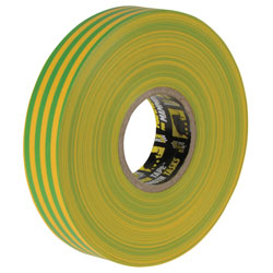 Everbuild 2ELECYELGRN Electrical Insulation Tape Yellow/Green 19mm x 33m