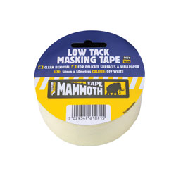 Everbuild 2LOWMASK50 Low Tack Masking Tape 50mm x 25m