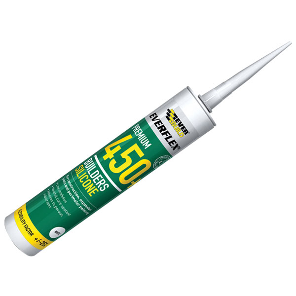  450TR Builders Silicone Sealant Clear 310ml 450