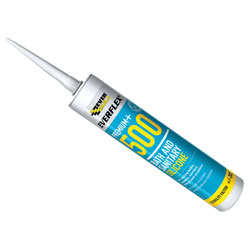 Everbuild 500TR Bath & Sanitary Silicone Sealant Clear 310ml 500