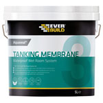 Everbuild AQWRSMEM5 Aquaseal Waterproof Tanking Membrane 5 Litre