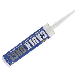 Everbuild CLKONCEWE3 Caulk Once White 310ml C3