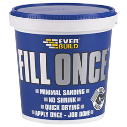 Everbuild FILONCE03 Ready Mix Fill Once 325ml