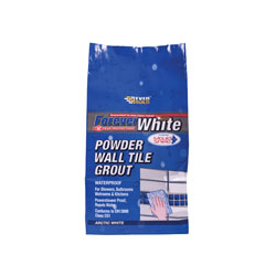 Everbuild FWPOWGROUT3 Forever White Powder Wall Tile Grout 3kg